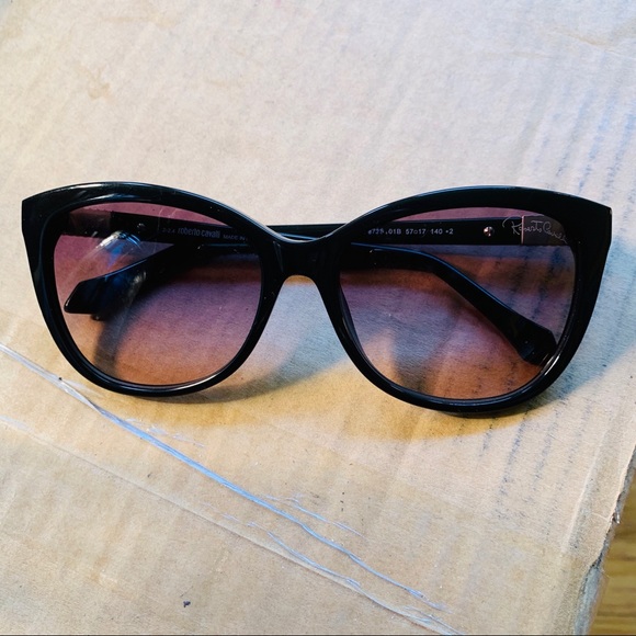 Robert Cavalli Jabbah 872S 01B Sunglasses 😎 EUC - Picture 6 of 10